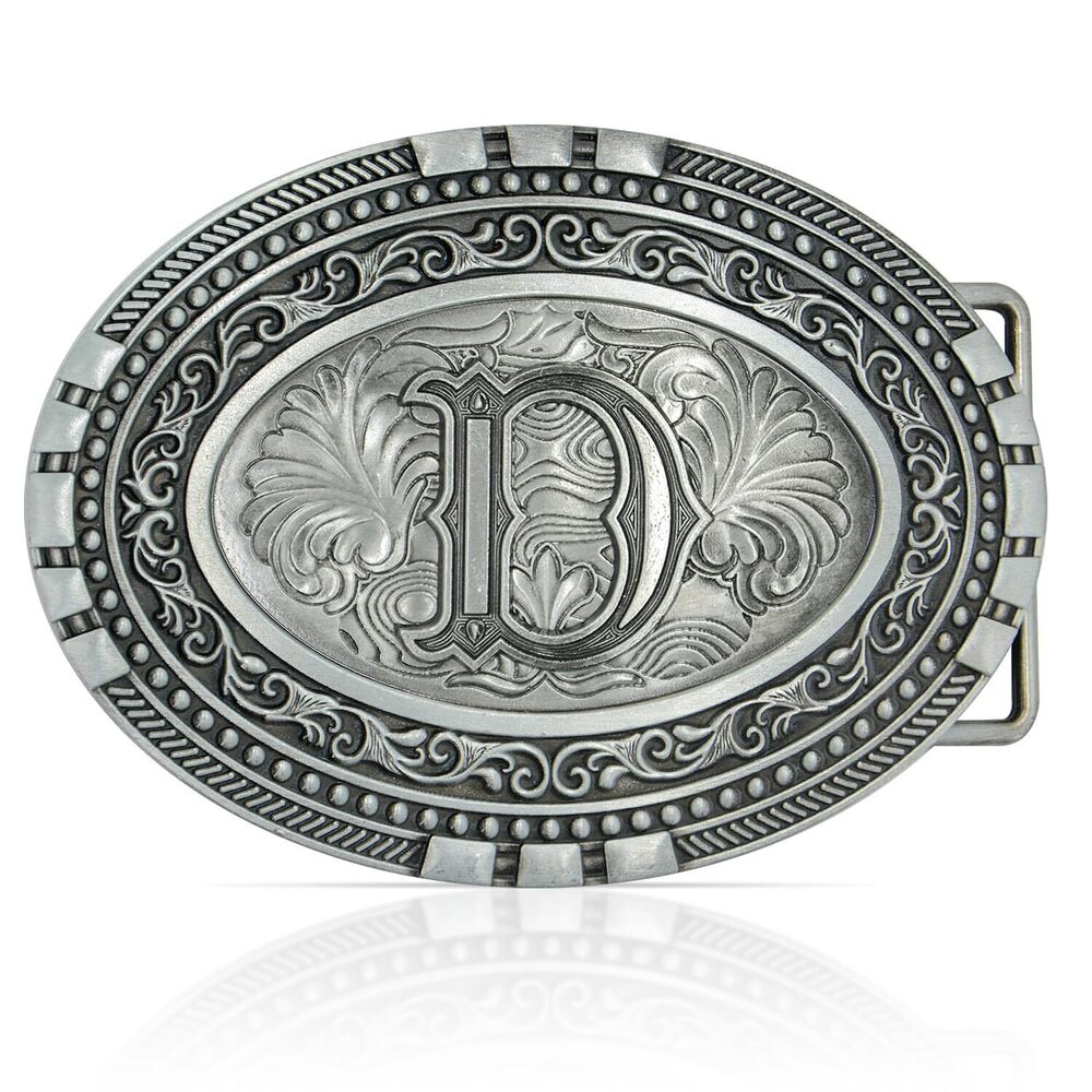 3906 Belt Buckles Western Cowboy - Silver Belts Buckle Cool Cowboy Belt